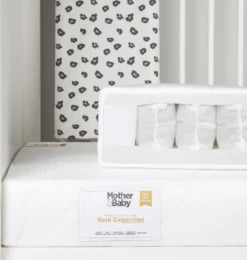 Mother & Baby White Gold Anti-Allergy Pocket Sprung Cot Mattress (120cm X 60cm)