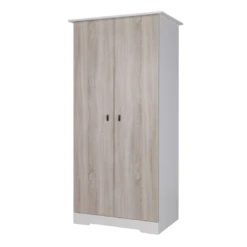 Babystyle Verona Wardrobe | White/Ash