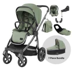 Oyster 3 Luxury 7 Piece Capsule Travel System | Spearmint