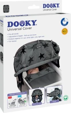 Dooky Universal Shade | Grey Stars 13 Dooky Universal Shade | Grey Stars -Baby Products Store 0wudxs3fjsl