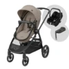 Maxi-Cosi Maxi Cosi Zelia Luxe Pushchair & Cabriofix I-Size & Base Bundle | Twillic Truffle