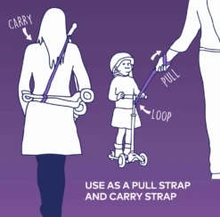 Micro Scooter Pull & Carry Strap | Purple -Baby Products Store 22zbnaqquii