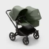 Bugaboo Donkey 5 Duo Pushchair & Carrycot - Black / Forest Green