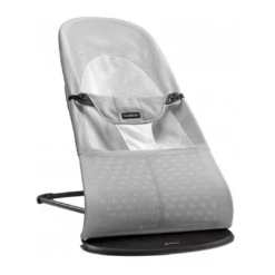 Babybjorn BABYBJÖRN Baby Bouncer Balance Soft | Silver Mesh | Black Frame