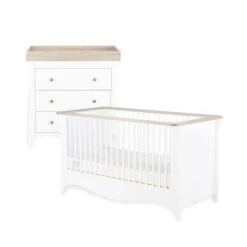 CuddleCo Clara 2PC Room Set | Driftwood Ash