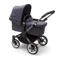 Bugaboo Donkey 5 Carrycot Fabric - Stormy Blue -Baby Products Store 2ky31k4uyjr