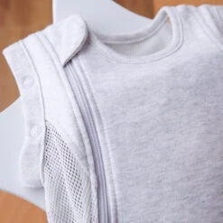 Purflo Swaddle To Sleep 0.5tog Lightweight (0-4 Months) - Minimal Grey -Baby Products Store 2m1droj00i1