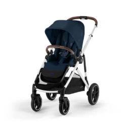 Cybex Gazelle Twin Pushchair | Ocean Blue/Silver | 2023 -Baby Products Store 2nkd15clv01