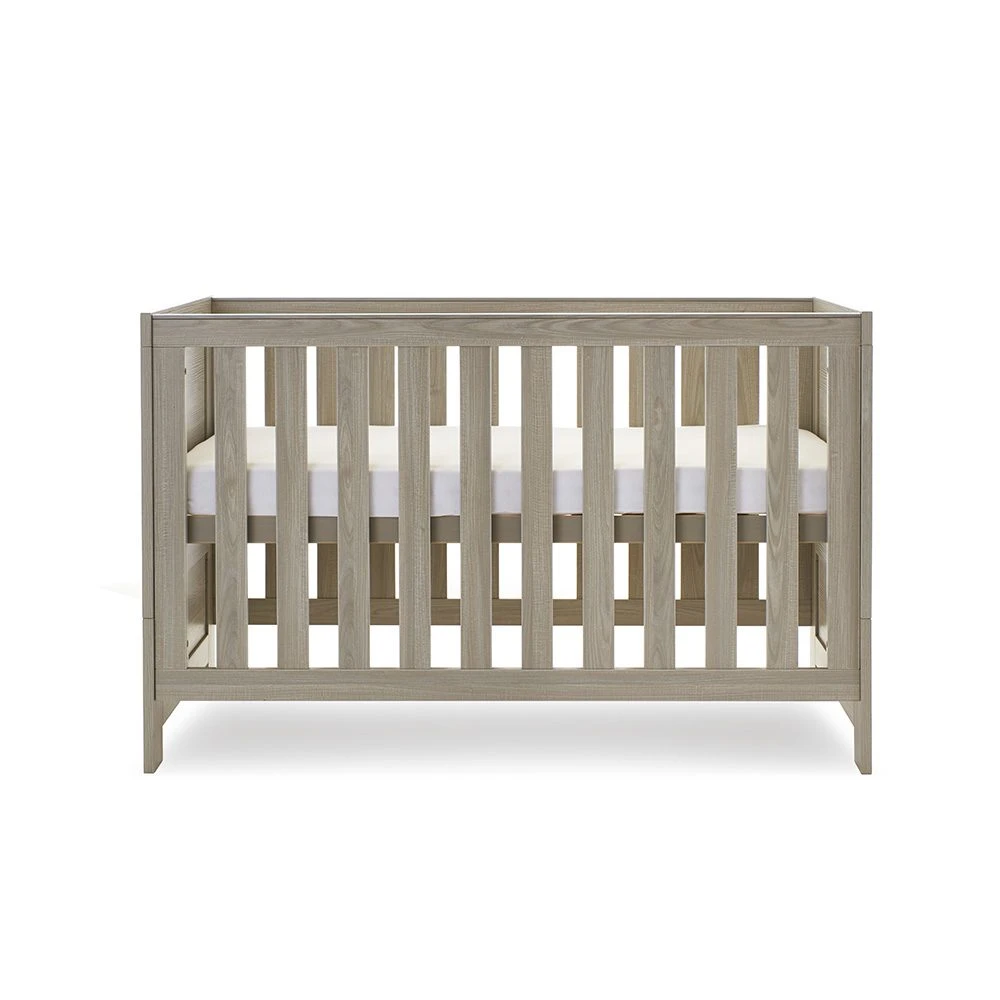 Obaby Nika Cot Bed - Grey Wash 3 Obaby Nika Cot Bed - Grey Wash - Image 3