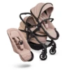 ICandy Peach 7 Double Pushchair - Cookie | Black Chassis