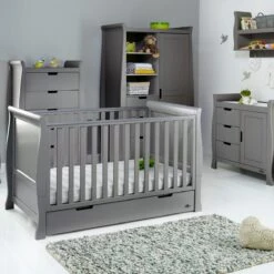 Obaby Stamford Classic 7 Piece Room Set- Taupe -Baby Products Store 32ferxw4xi4