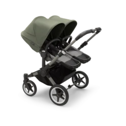 Bugaboo Donkey 5 Twin Pushchair & Carrycot - Graphite / Grey Melange / Forest Green 9 Bugaboo Donkey 5 Twin Pushchair & Carrycot - Graphite / Grey Melange / Forest Green -Baby Products Store 3b1ljgqlxlc