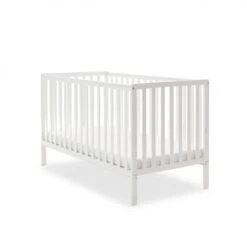 Obaby Bantam Cot Bed & Under Drawer - White