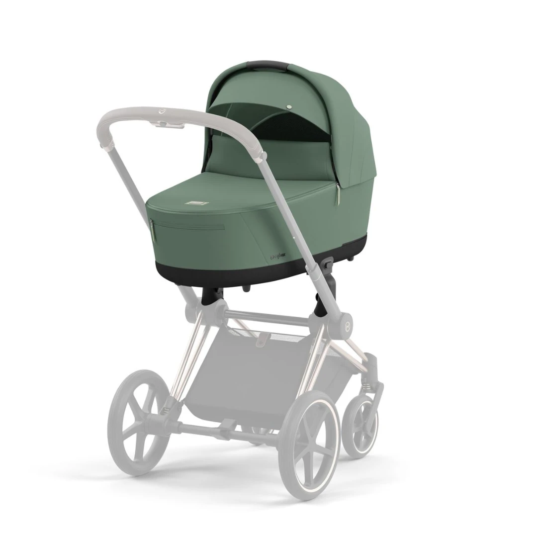 Cybex Priam Pushchair & Cloud T Travel System | Leaf Green & Rose Gold 2 Cybex Priam Pushchair & Cloud T Travel System | Leaf Green & Rose Gold - Image 2