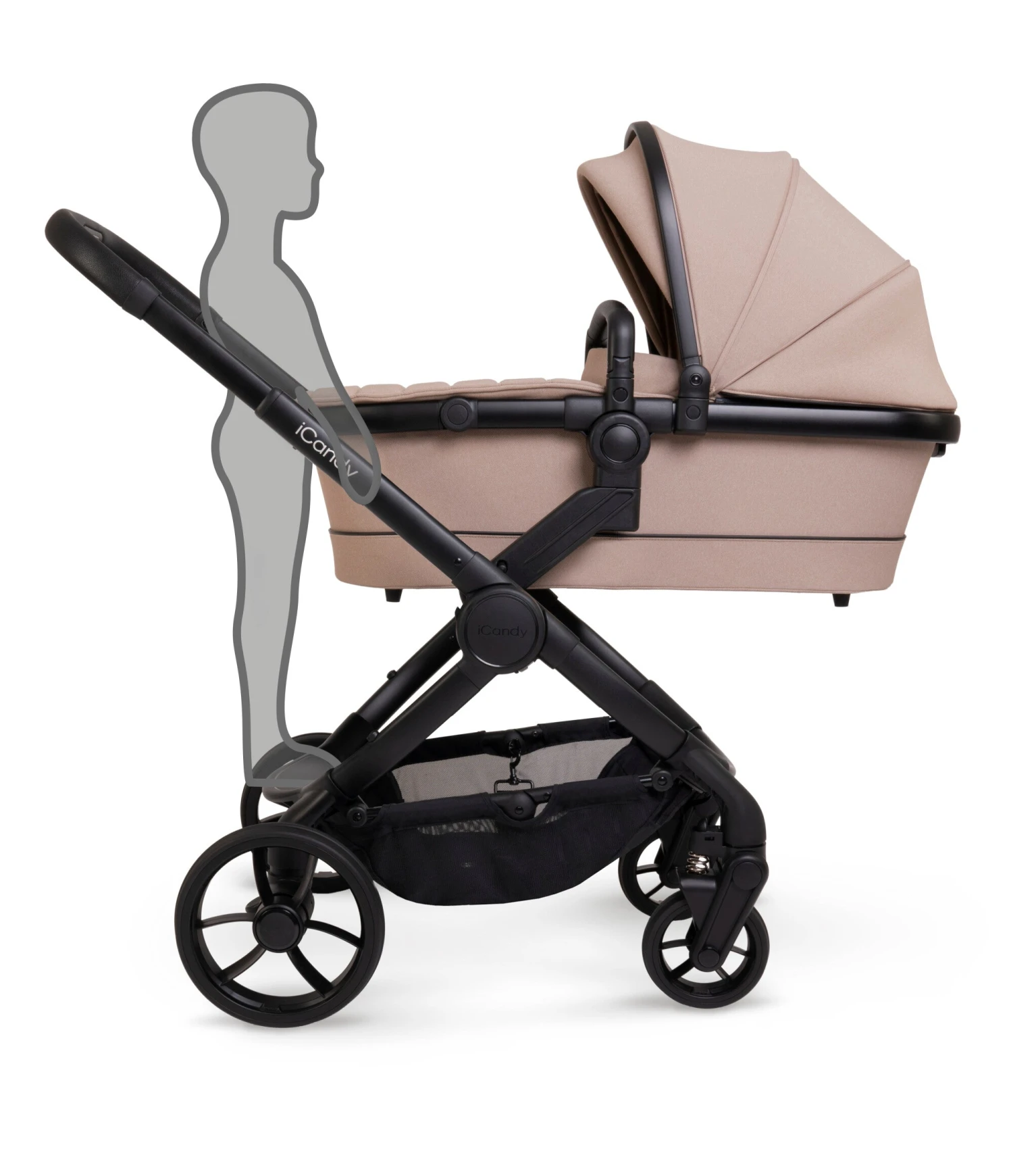 ICandy Peach 7 Pushchair & Maxi Cosi Pebble 360 PRO Travel System Bundle | Cookie On Black 3 ICandy Peach 7 Pushchair & Maxi Cosi Pebble 360 PRO Travel System Bundle | Cookie On Black - Image 3