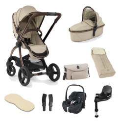 Egg2 Special Edition Luxury Bundle With Maxi-Cosi Pebble 360 Pro Car Seat - Feather Geo