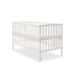 Obaby Bantam Cot Bed - White -Baby Products Store 3qolilvr0em