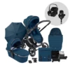 ICandy Peach 7 Pushchair & Maxi Cosi Pebble 360 PRO Travel System Bundle | Cobalt On Phantom