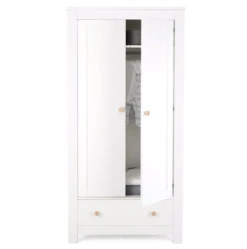 CuddleCo Clara Wardrobe - Driftwood Ash