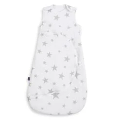 SnuzPouch Sleeping Bag1.0 Tog - Grey Star (0-6 Months)
