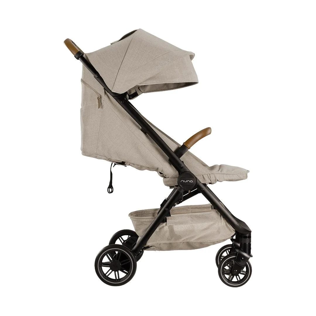 Nuna TRVL Compact Stroller - Hazelwood (Includes Travel Bag & Raincover) 4 Nuna TRVL Compact Stroller - Hazelwood (Includes Travel Bag & Raincover) - Image 4