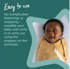 Tommee Tippee 3-6M 2.5 TOG Swaddle Bag | Blush Pink