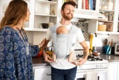 Ergobaby Embrace Baby Carrier Cool Air Mesh | Soft Grey -Baby Products Store 4vwwm010ill