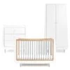 SnuzKot Skandi 3pc Nursery Furniture Set | Grey