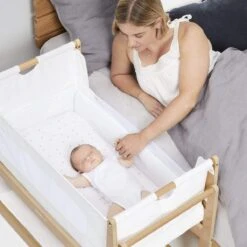SnuzPod4 Bedside Crib - Natural -Baby Products Store 5l4m01bcj2l