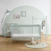 CuddleCo Nola 3 Piece Nursery Furniture Set | Sage Green