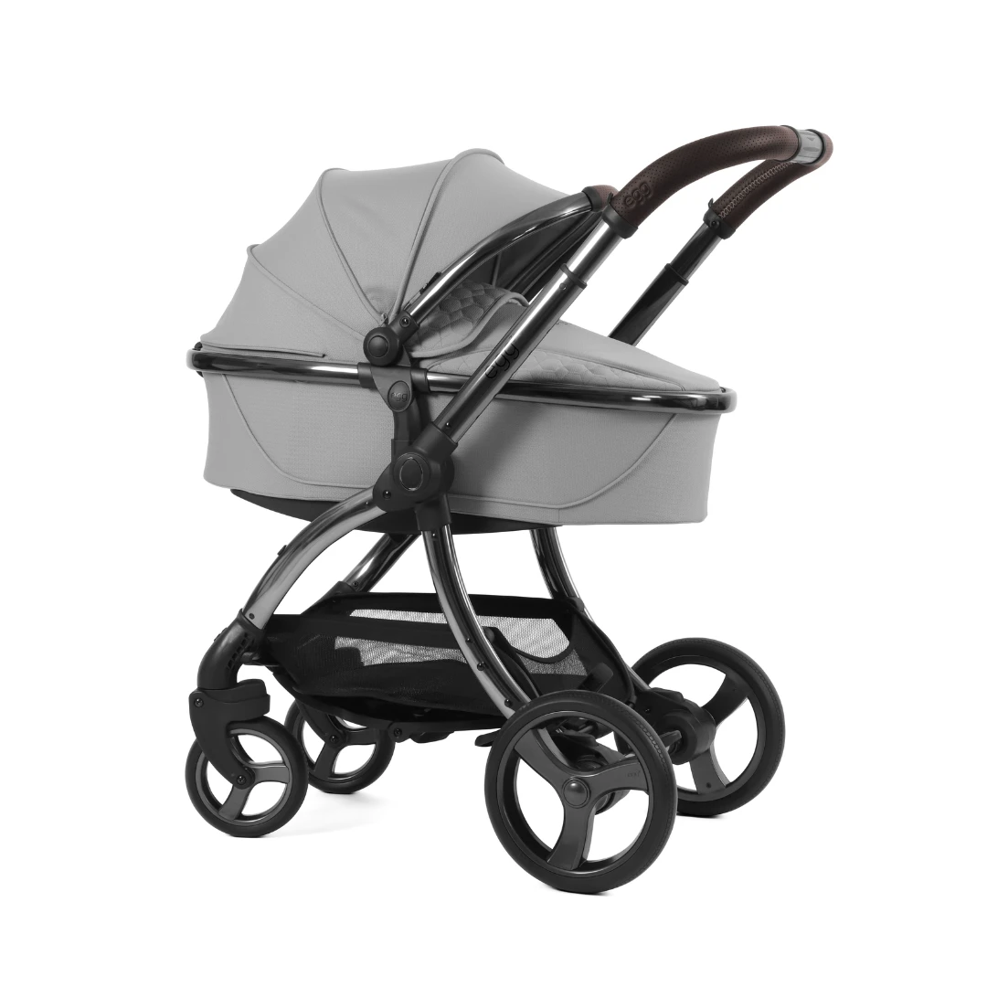 Egg 3 Stroller Luxury Travel System With Maxi-Cosi Pebble 360 Pro Car Seat | Glacier 2 Egg 3 Stroller Luxury Travel System With Maxi-Cosi Pebble 360 Pro Car Seat | Glacier - Image 2