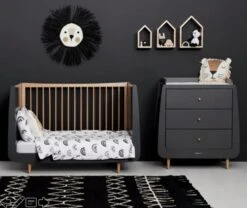 SnuzKot Skandi Cot Bed- Slate Natural -Baby Products Store aec1viwedtz