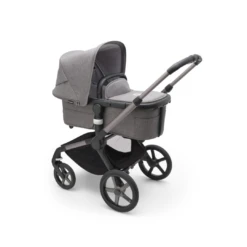 Bugaboo Fox 5 Ultimate Maxi-Cosi Cabriofix Travel System - Graphite/Grey Melange -Baby Products Store anumaog4jyy