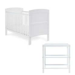 Obaby Grace 2 Piece Room Set- White