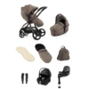 Egg 3 Stroller Luxury Travel System With Maxi-Cosi Pebble 360 Pro Car Seat | Mink