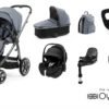 Oyster 3 Luxury 7 Piece Maxi Cosi Pebble Pro 360 Travel System | Dream Blue (Gun Metal Chassis)