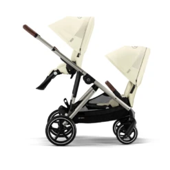 Cybex Gazelle Twin Pushchair | Seashell Beige/Taupe | 2023 -Baby Products Store b3nb3q1wi21