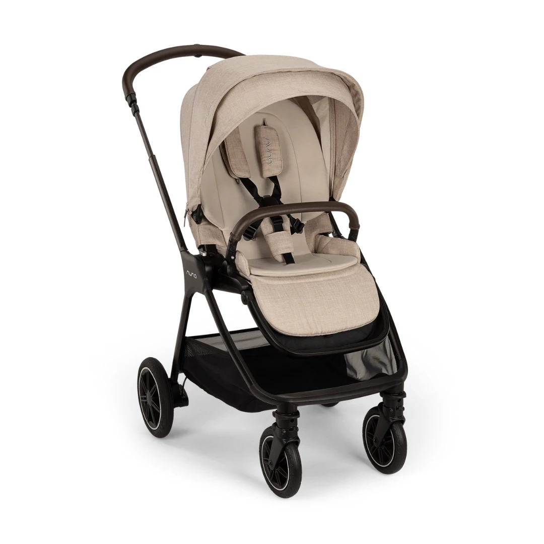 Nuna TRIV NEXT Stroller, Carrycot & Pipa URBN Car Seat Bundle | Biscotti 2 Nuna TRIV NEXT Stroller, Carrycot & Pipa URBN Car Seat Bundle | Biscotti - Image 2