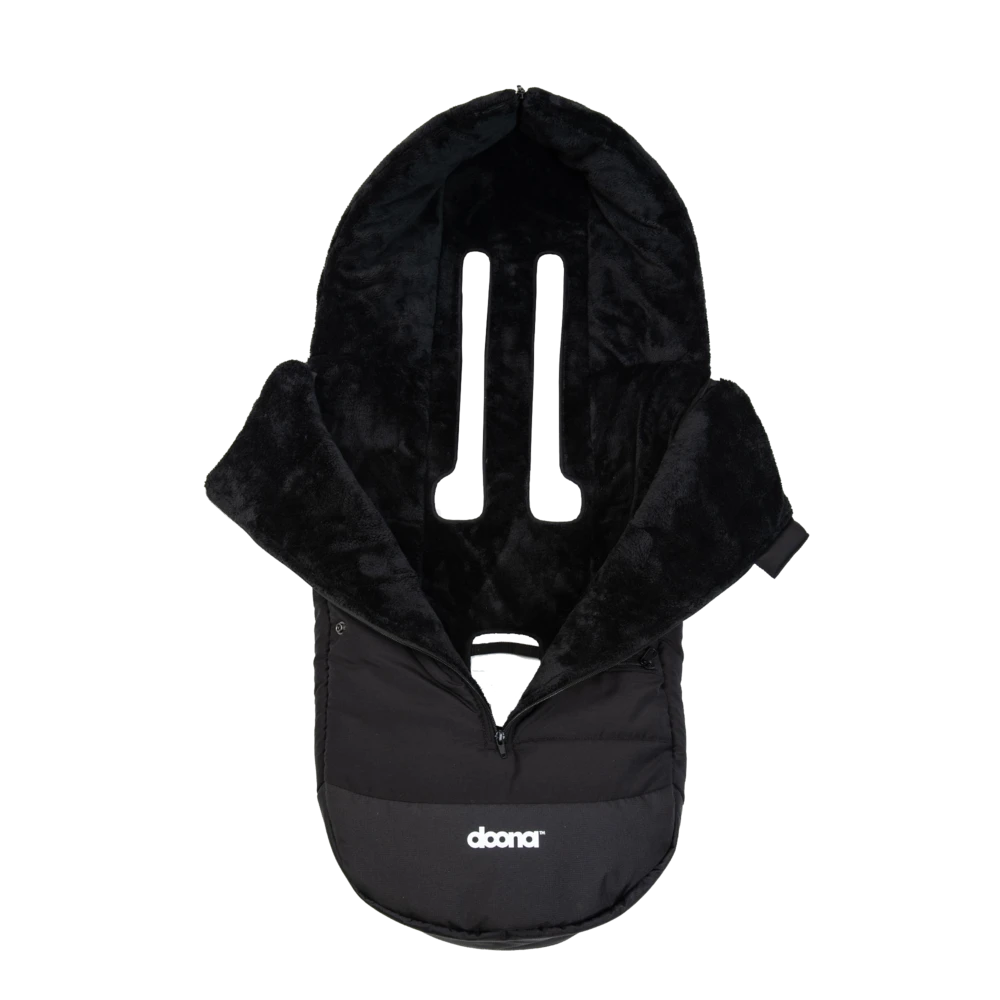 Doona Winter Footmuff | Black 4 Doona Winter Footmuff | Black - Image 4