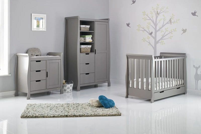 Obaby Stamford Classic 3 Piece Room Set- Warm Grey 10 Obaby Stamford Classic 3 Piece Room Set- Warm Grey - Image 10