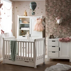 Obaby Stamford Mini 3 Piece Room Set | White