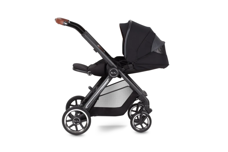 Silver Cross Reef Pushchair, Newborn Pod & Cybex Cloud T Travel Pack - Orbit Black 6 Silver Cross Reef Pushchair, Newborn Pod & Cybex Cloud T Travel Pack - Orbit Black - Image 6