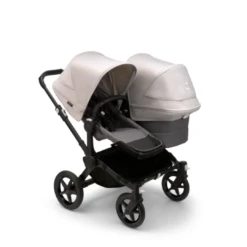 Bugaboo Donkey 5 Duo Pushchair & Carrycot - Black / Grey Melange / Misty White