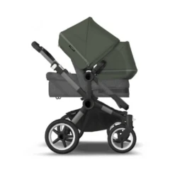 Bugaboo Donkey 5 Duo Pushchair & Carrycot - Graphite / Grey Melange /Forest Green -Baby Products Store csmpekibqez