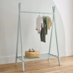 CuddleCo Nola Clothes Rail | Sage Green