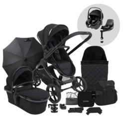 ICandy Peach 7 Designer Collection & Maxi Cosi Pebble 360 Travel System | Cerium
