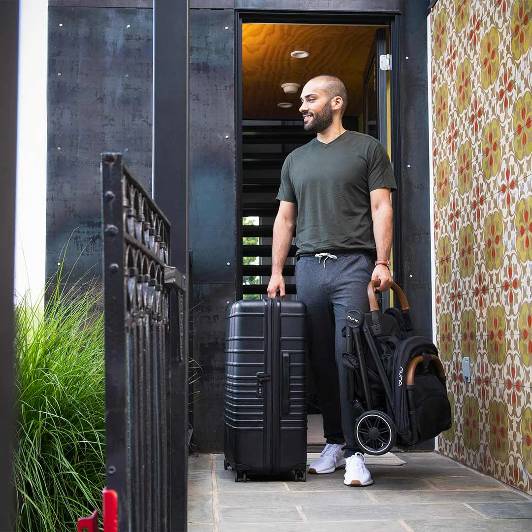 Nuna TRVL Compact Stroller - Hazelwood (Includes Travel Bag & Raincover) 10 Nuna TRVL Compact Stroller - Hazelwood (Includes Travel Bag & Raincover) - Image 10