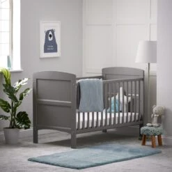 Obaby Grace Cot Bed - Taupe Grey