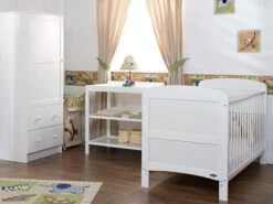 Obaby Grace 3 Piece Room Set- White
