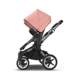 Bugaboo Donkey 5 Twin Pushchair & Carrycot - Graphite / Grey Melange / Morning Pink -Baby Products Store ewxzrgyvf2u